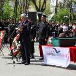 Прощание со старшиной Аджимуллаевым Муксином Аджикурбановичем, ведущий церемонии Искандарбек Даиров